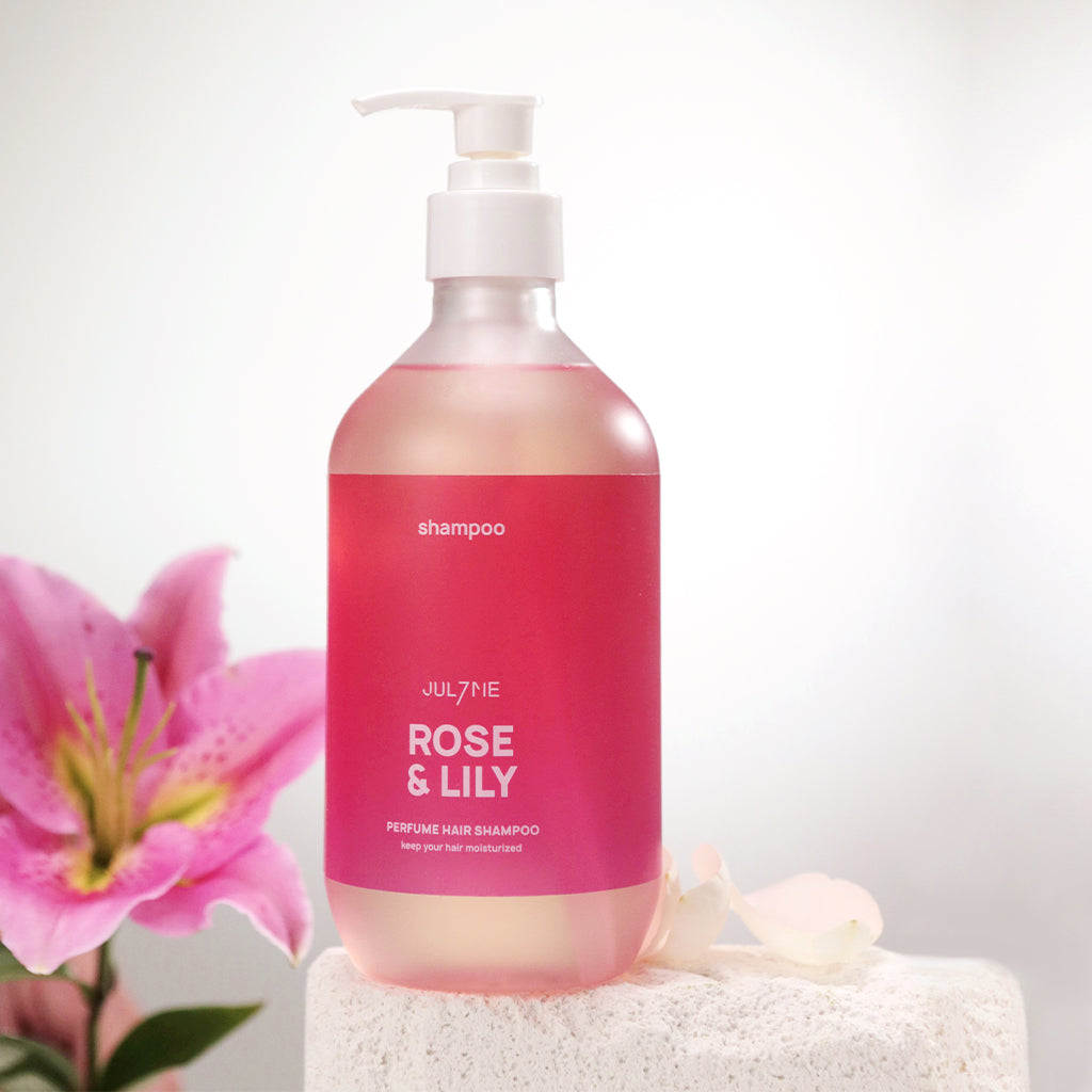 JULYME] Anti-Hair Loss Perfume Hair Shampoo 500ml Rose & Lily
